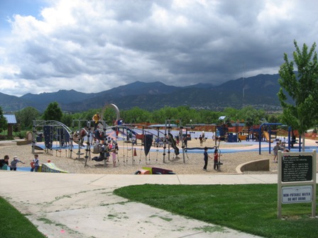 Playground at America the Beautiful Park