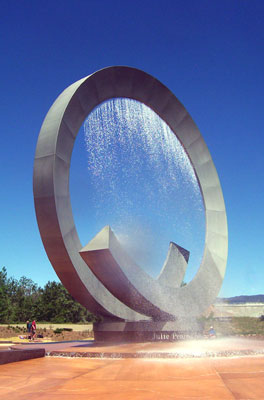 Julie Penrose Fountain in America the Beautiful Park